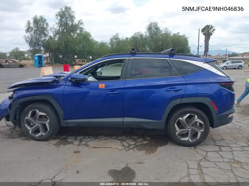 5NMJFCAE9NH046836 2022 Hyundai Tucson Sel