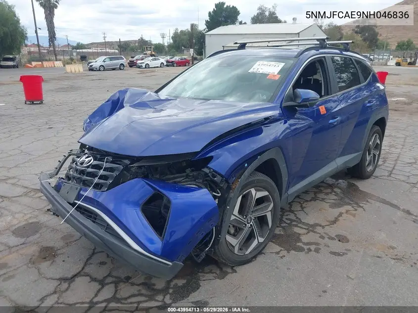 5NMJFCAE9NH046836 2022 Hyundai Tucson Sel