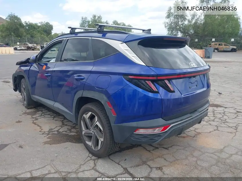5NMJFCAE9NH046836 2022 Hyundai Tucson Sel