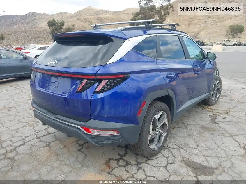 5NMJFCAE9NH046836 2022 Hyundai Tucson Sel
