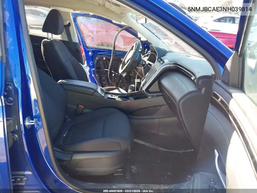5NMJBCAE3NH039814 2022 Hyundai Tucson Sel