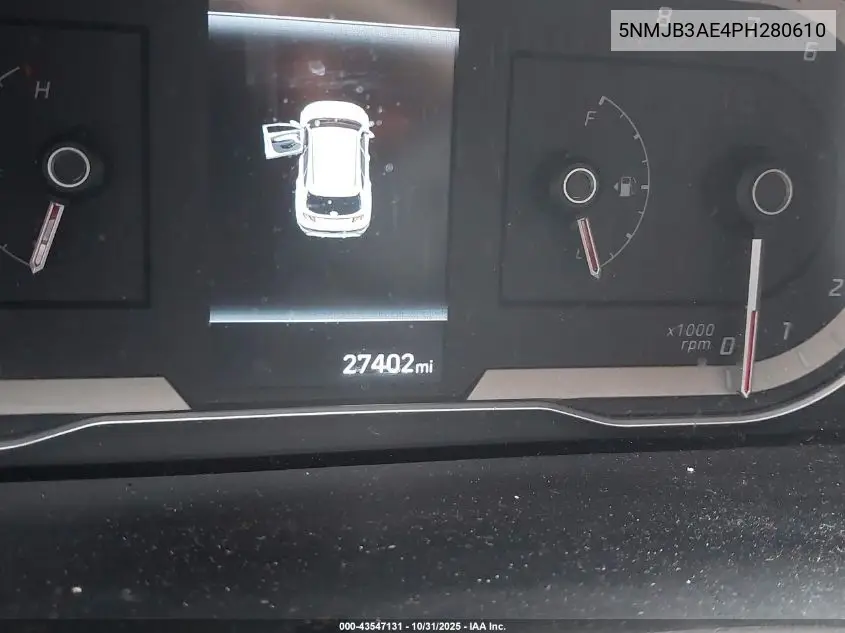 5NMJB3AE4PH280610 2023 Hyundai Tucson Sel