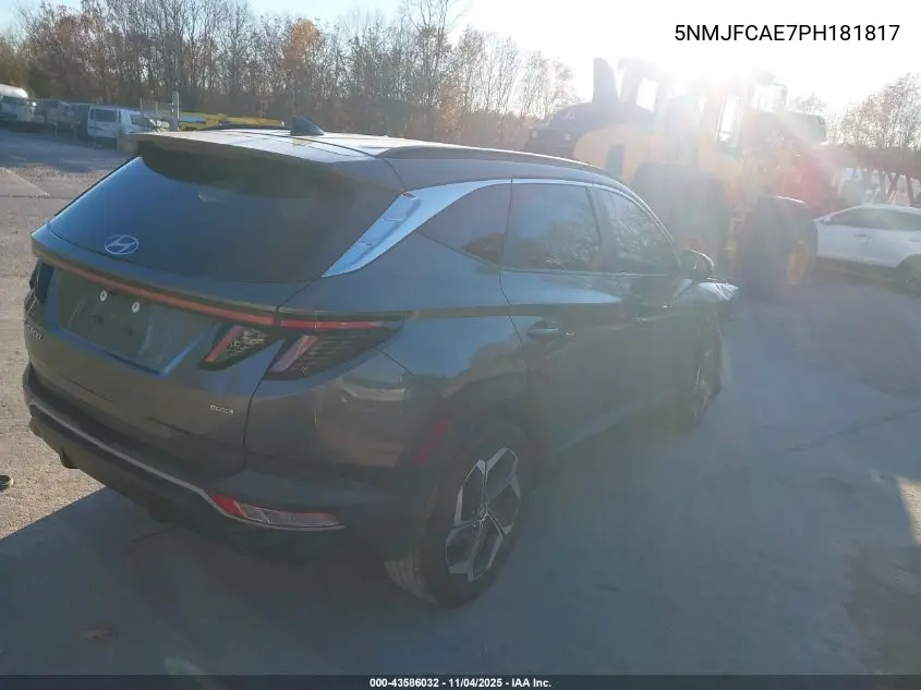 5NMJFCAE7PH181817 2023 Hyundai Tucson Sel