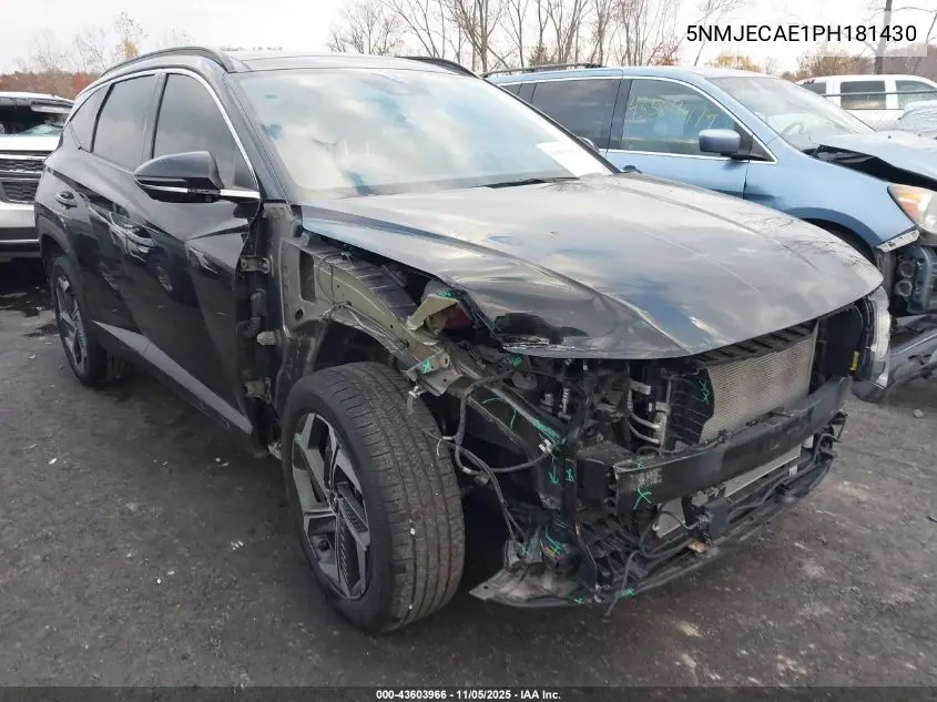 5NMJECAE1PH181430 2023 Hyundai Tucson Limited