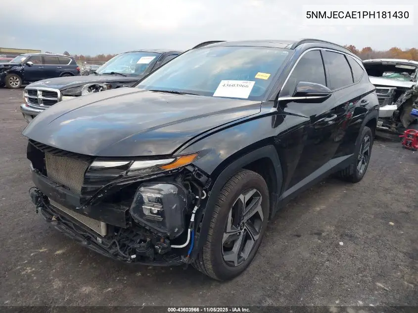 5NMJECAE1PH181430 2023 Hyundai Tucson Limited