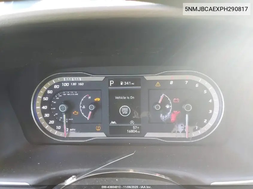 5NMJBCAEXPH290817 2023 Hyundai Tucson Sel