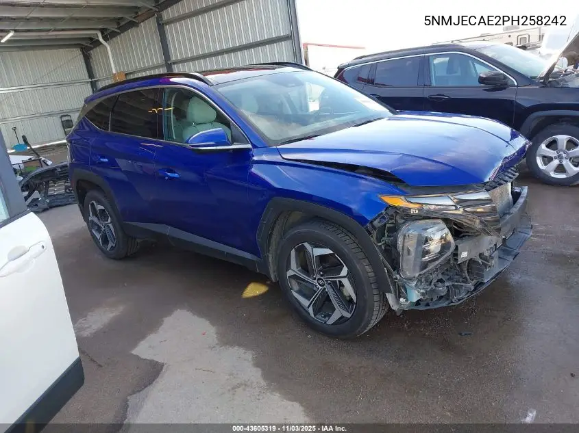 5NMJECAE2PH258242 2023 Hyundai Tucson Limited