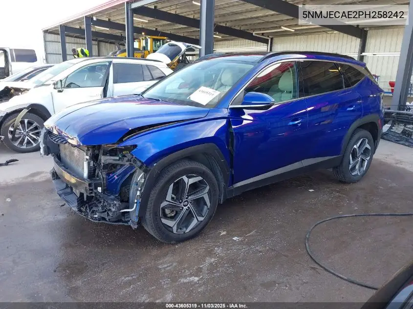 5NMJECAE2PH258242 2023 Hyundai Tucson Limited