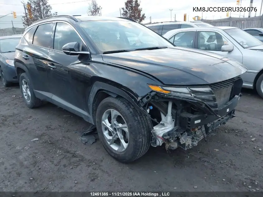 KM8JCCDE0RU326076 2024 Hyundai Tucson