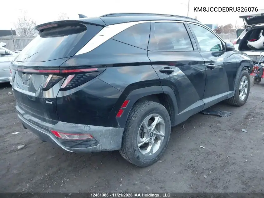 KM8JCCDE0RU326076 2024 Hyundai Tucson
