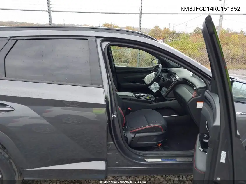 KM8JFCD14RU151352 2024 Hyundai Tucson Hybrid N Line