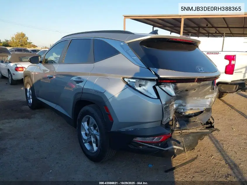 5NMJB3DE0RH388365 2024 Hyundai Tucson Sel