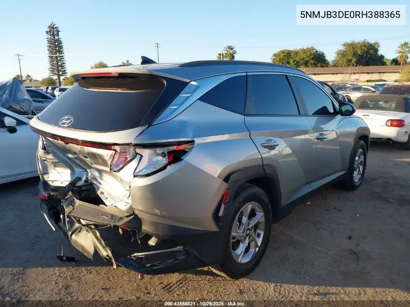 5NMJB3DE0RH388365 2024 Hyundai Tucson Sel