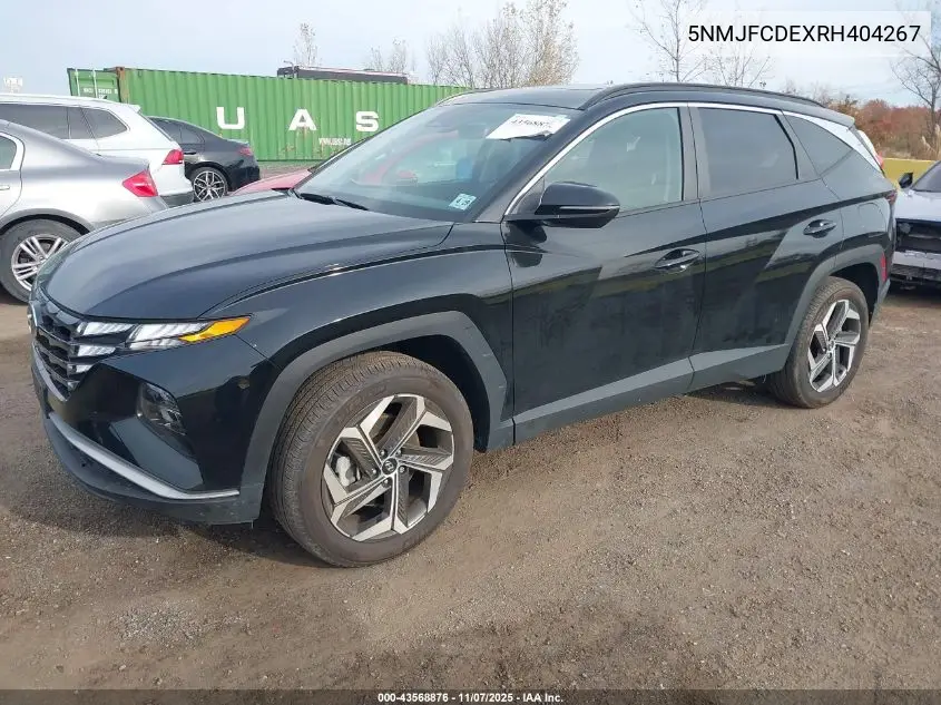 5NMJFCDEXRH404267 2024 Hyundai Tucson Sel