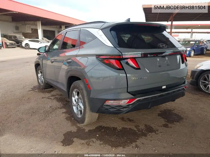 5NMJBCDE8RH381504 2024 Hyundai Tucson Sel