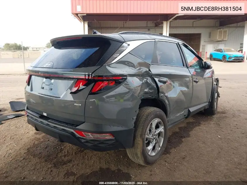5NMJBCDE8RH381504 2024 Hyundai Tucson Sel