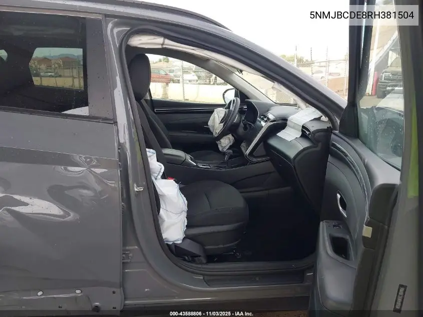 5NMJBCDE8RH381504 2024 Hyundai Tucson Sel