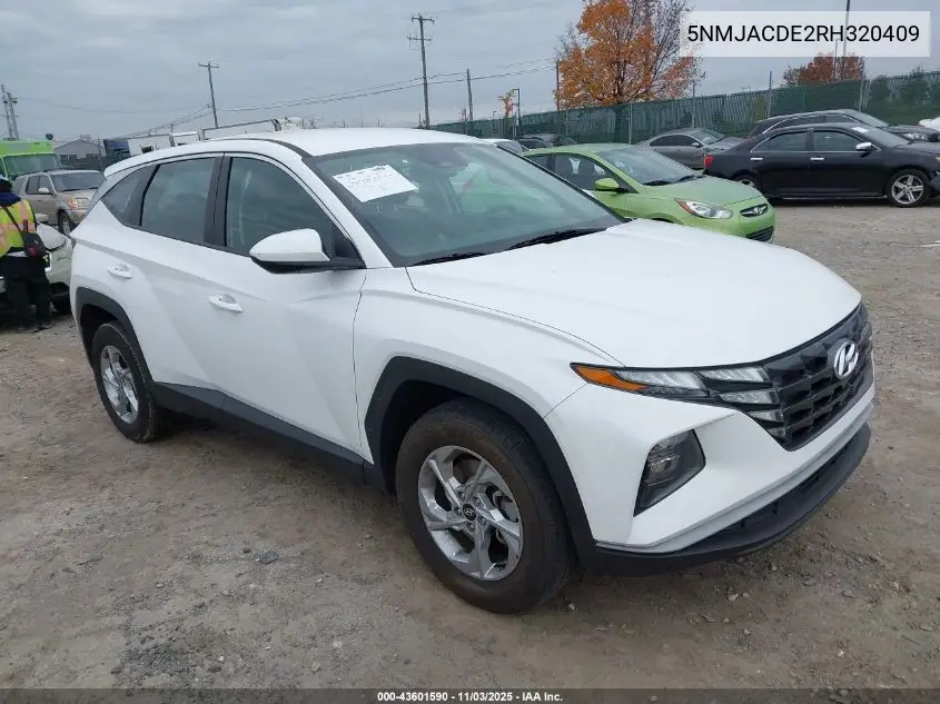 5NMJACDE2RH320409 2024 Hyundai Tucson Se