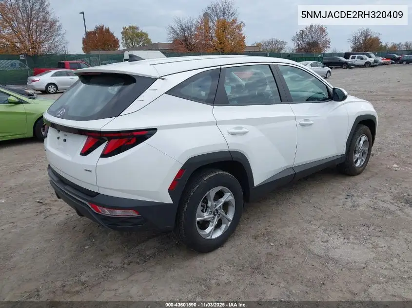 5NMJACDE2RH320409 2024 Hyundai Tucson Se