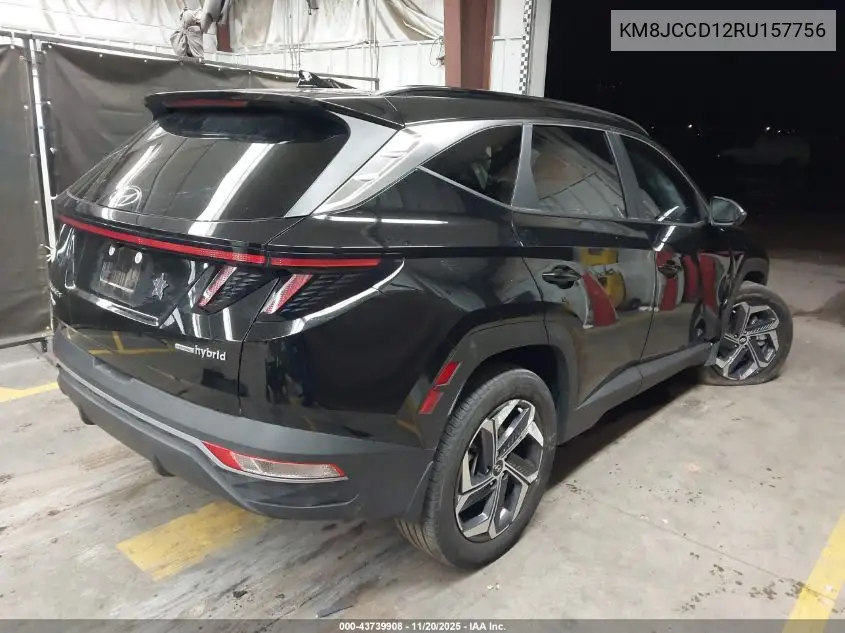 KM8JCCD12RU157756 2024 Hyundai Tucson Hybrid Sel Convenience