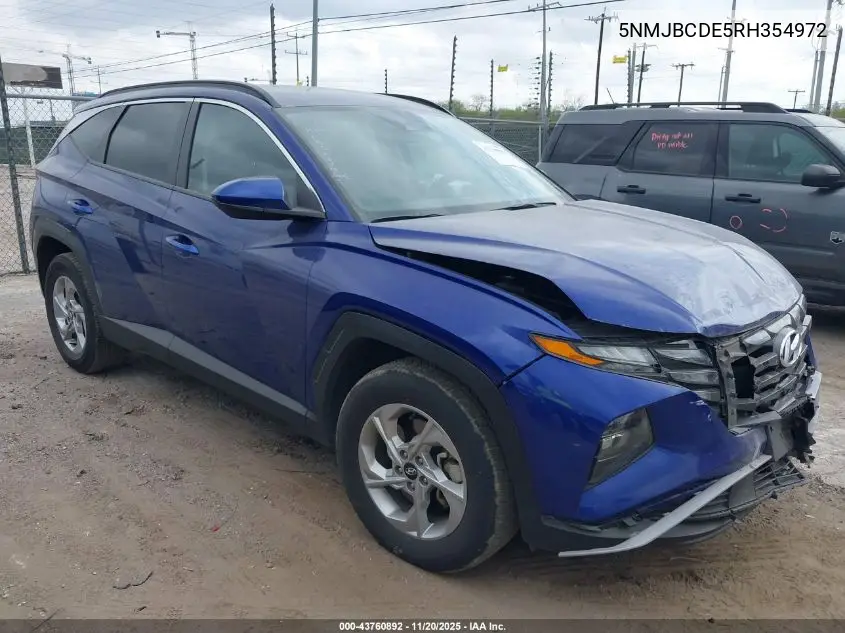 5NMJBCDE5RH354972 2024 Hyundai Tucson Sel