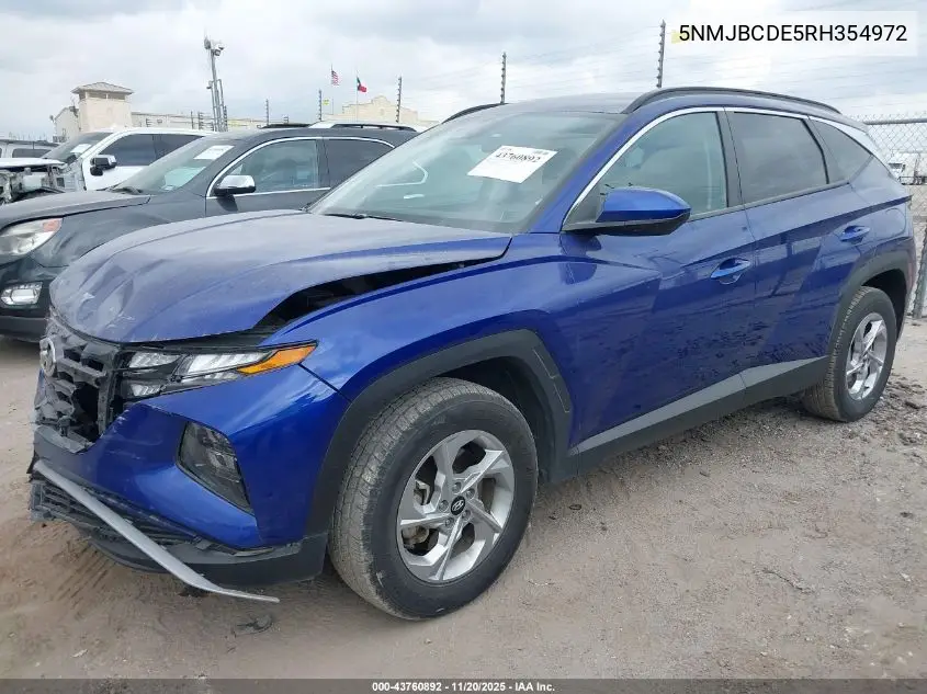 5NMJBCDE5RH354972 2024 Hyundai Tucson Sel