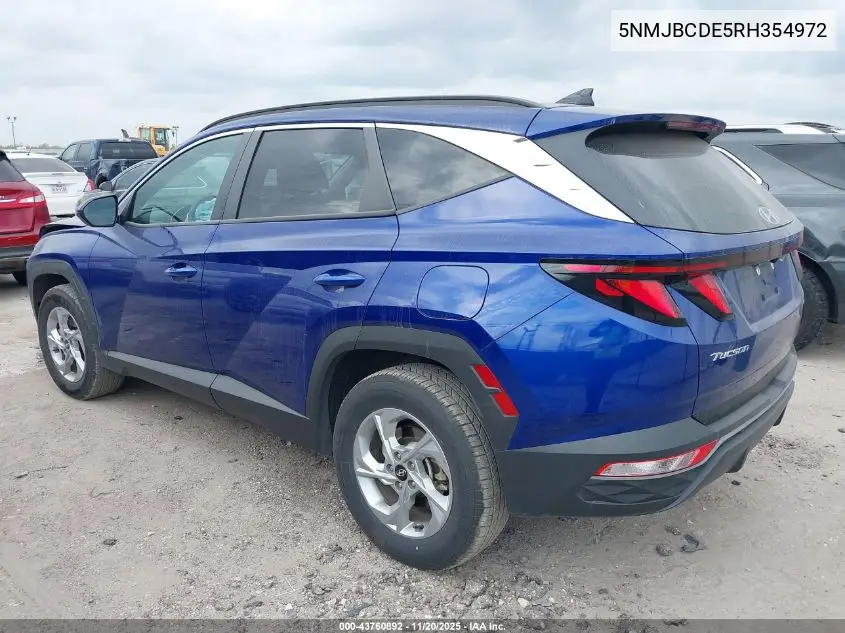 5NMJBCDE5RH354972 2024 Hyundai Tucson Sel