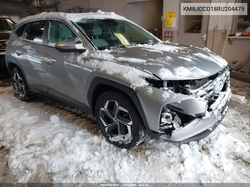 KM8JCCD18RU204479 2024 Hyundai Tucson Hybrid Sel Convenience