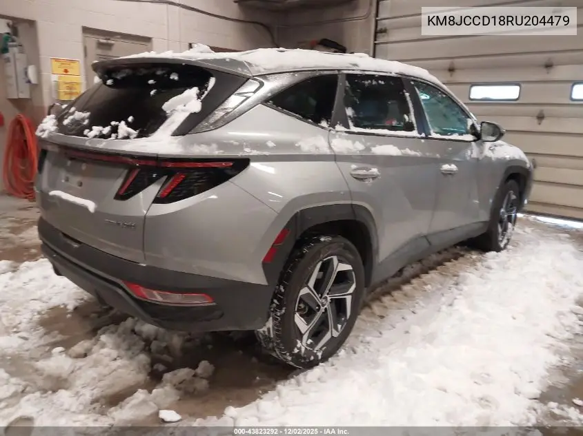 KM8JCCD18RU204479 2024 Hyundai Tucson Hybrid Sel Convenience