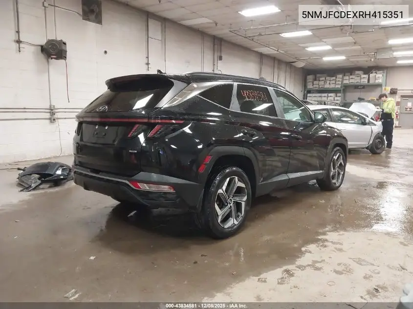 5NMJFCDEXRH415351 2024 Hyundai Tucson Sel