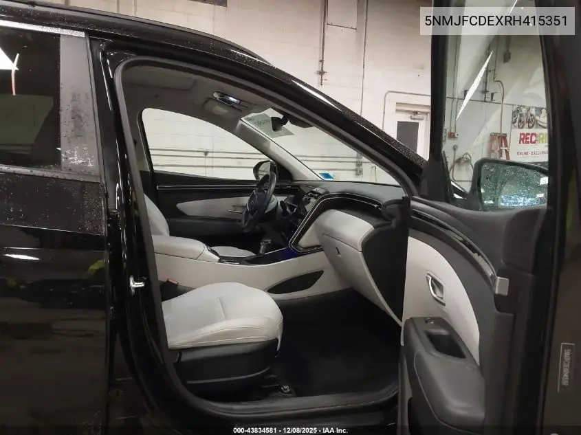 5NMJFCDEXRH415351 2024 Hyundai Tucson Sel
