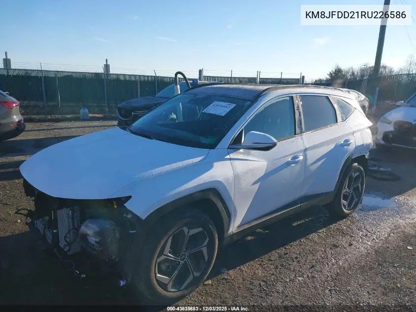 KM8JFDD21RU226586 2024 Hyundai Tucson Plug-In Hybrid Limited