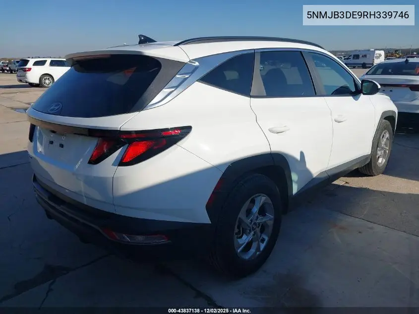 5NMJB3DE9RH339746 2024 Hyundai Tucson Sel