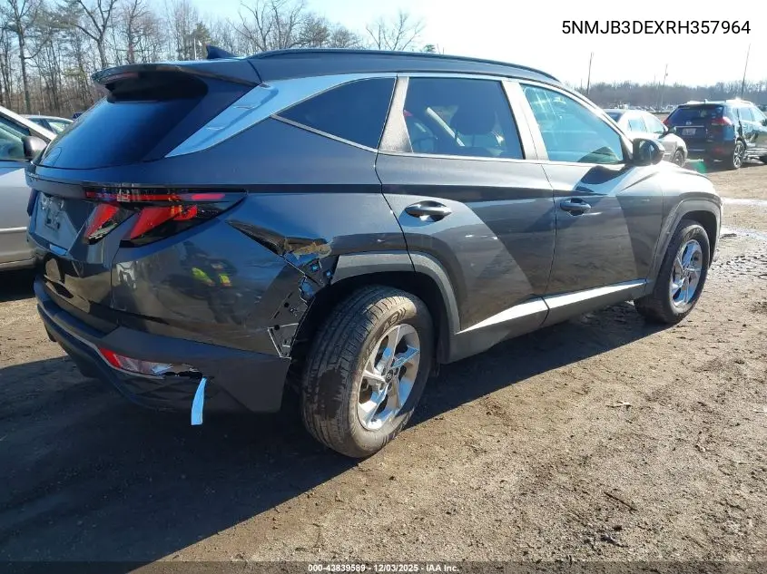 5NMJB3DEXRH357964 2024 Hyundai Tucson Sel