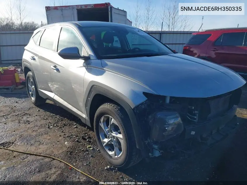 5NMJACDE6RH350335 2024 Hyundai Tucson Se