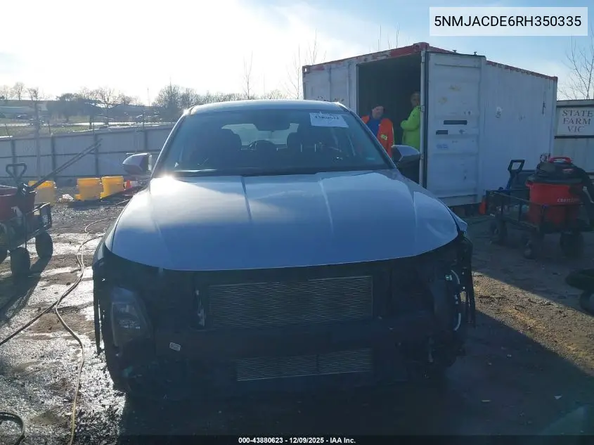 5NMJACDE6RH350335 2024 Hyundai Tucson Se