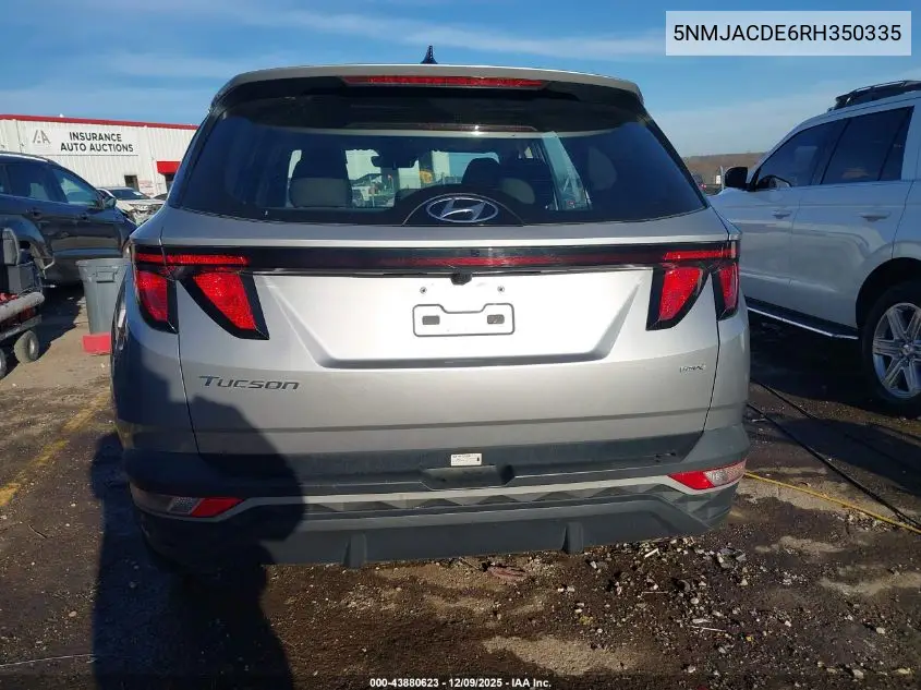 5NMJACDE6RH350335 2024 Hyundai Tucson Se