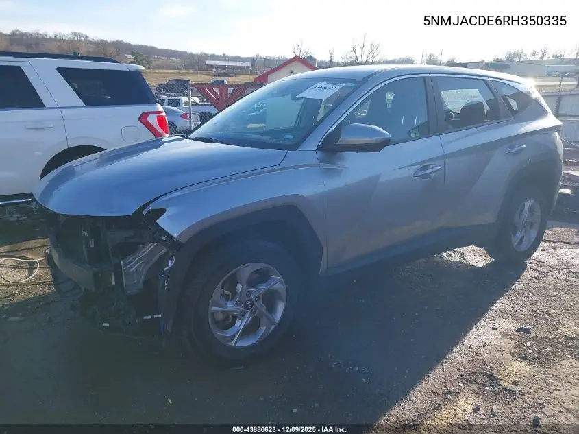 5NMJACDE6RH350335 2024 Hyundai Tucson Se