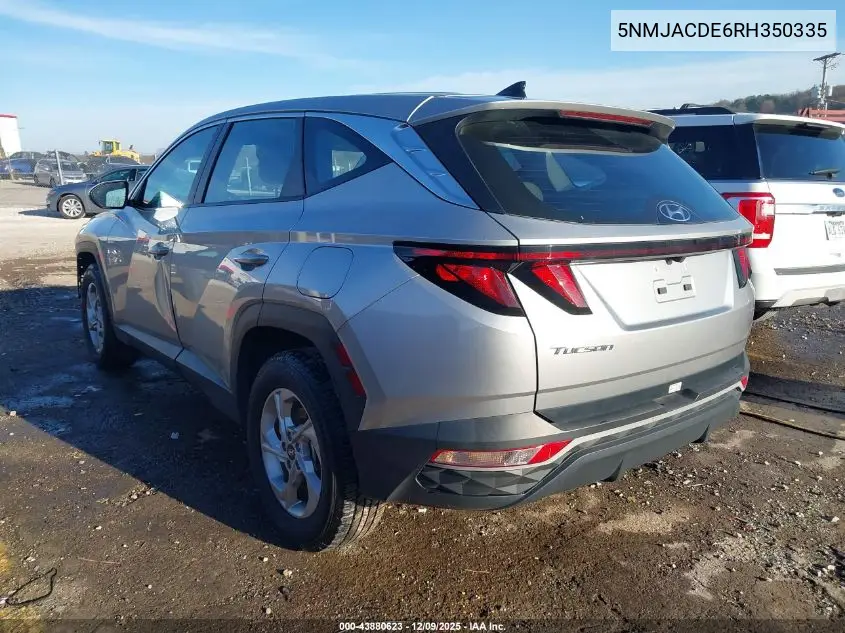 5NMJACDE6RH350335 2024 Hyundai Tucson Se