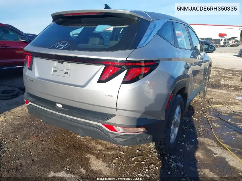 5NMJACDE6RH350335 2024 Hyundai Tucson Se