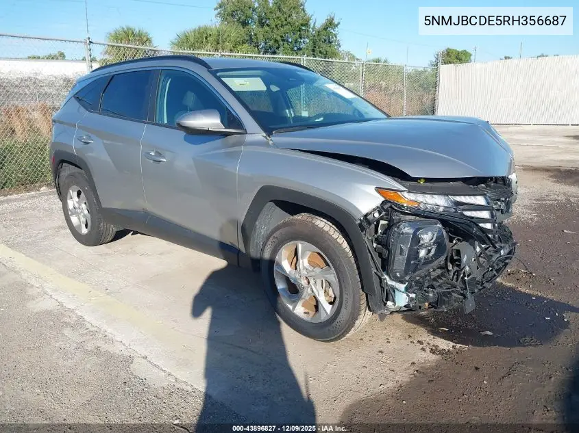 5NMJBCDE5RH356687 2024 Hyundai Tucson Sel