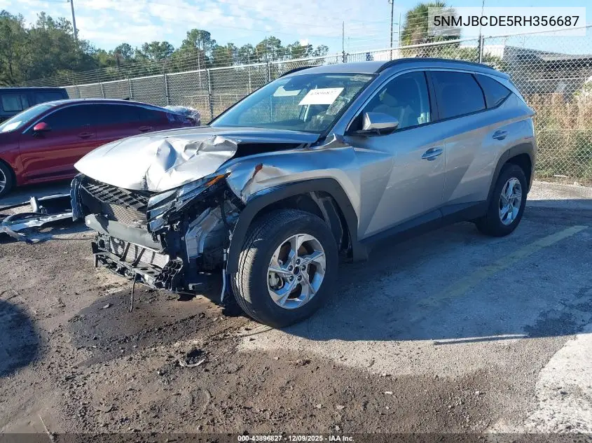 5NMJBCDE5RH356687 2024 Hyundai Tucson Sel