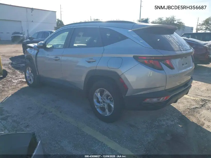 5NMJBCDE5RH356687 2024 Hyundai Tucson Sel