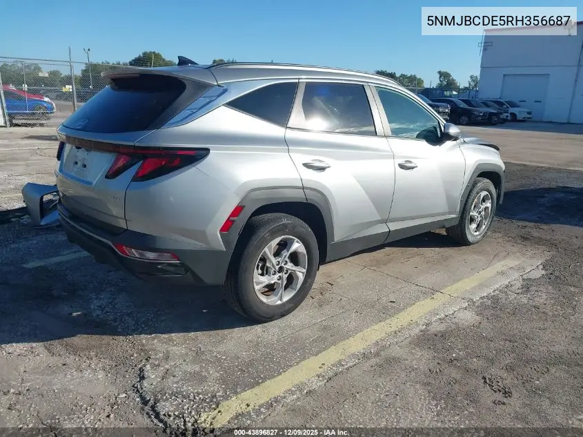 5NMJBCDE5RH356687 2024 Hyundai Tucson Sel