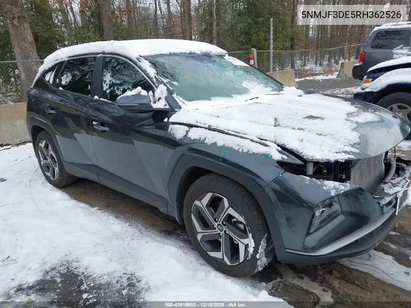 5NMJF3DE5RH362526 2024 Hyundai Tucson Sel