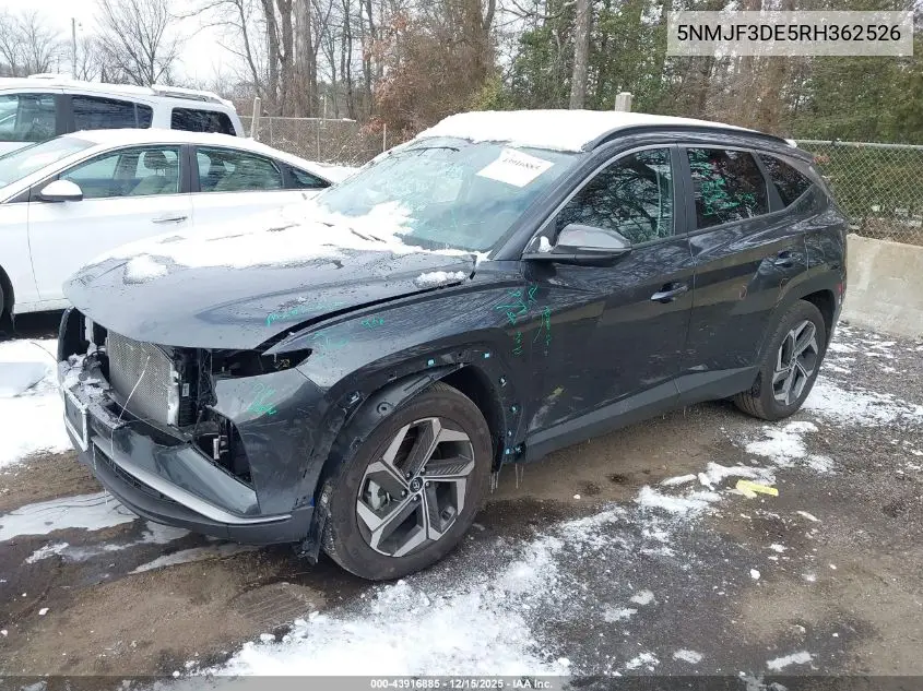 5NMJF3DE5RH362526 2024 Hyundai Tucson Sel