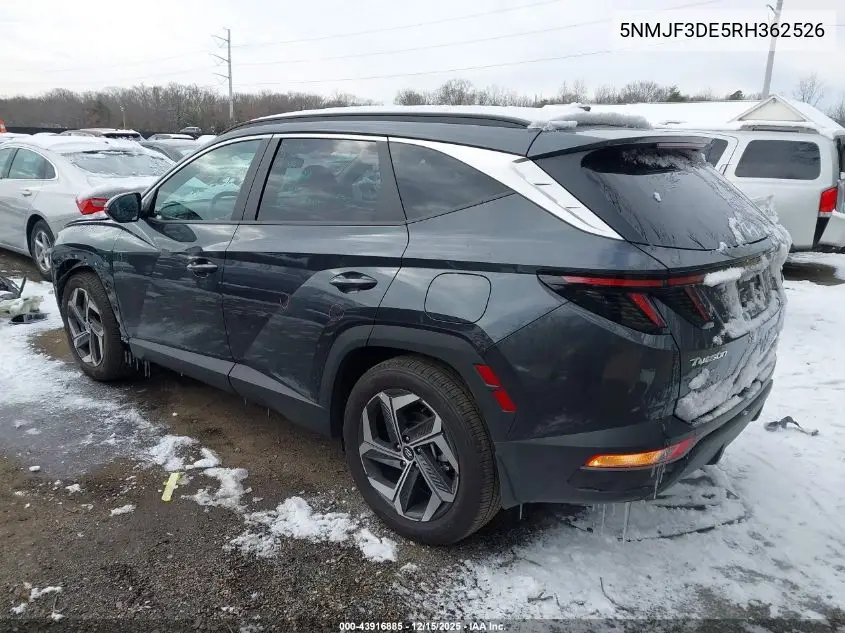 5NMJF3DE5RH362526 2024 Hyundai Tucson Sel