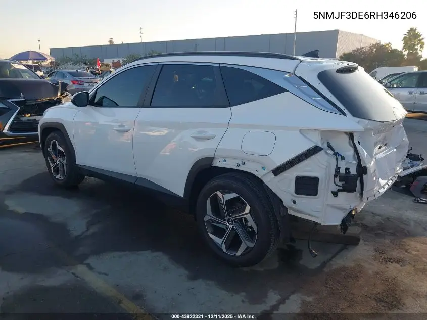 5NMJF3DE6RH346206 2024 Hyundai Tucson Sel