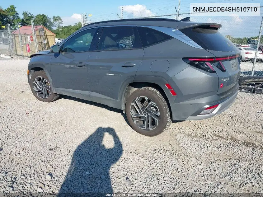 5NMJECDE4SH510710 2025 Hyundai Tucson Limited