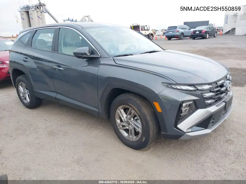 5NMJACDE2SH550859 2025 Hyundai Tucson Se